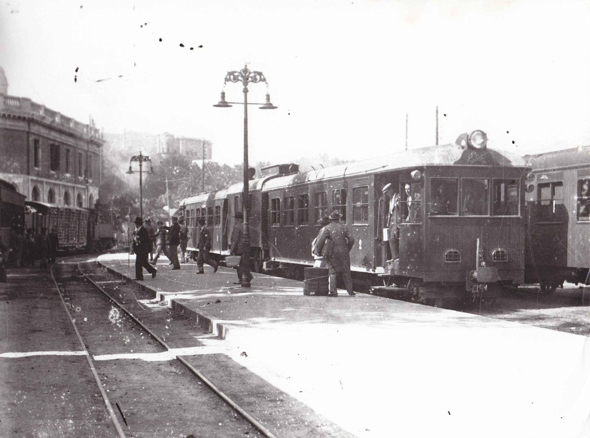 Suburbanos de Malaga, año 1931 , tren ligero Jouve, autor desconocido