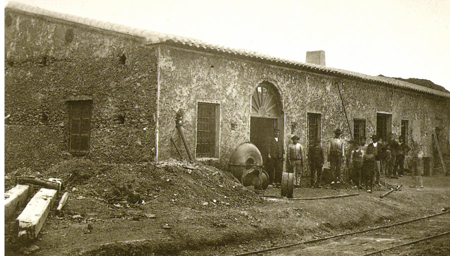 Talleres de la Fundicion de San Jacinto- Garrucha , foto J. Rodrigo