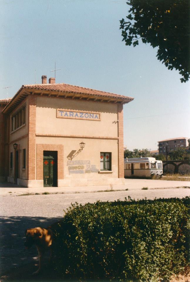 Tarazona , estacion año 1984, fotografo desconocido