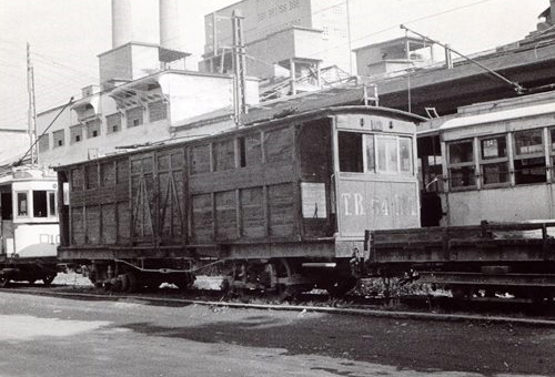 Tractora del Tranvia de Arratia, foto Juan Bautista Cabrera