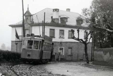 Tranvia de Begoña, MVF, fondo Albert Gpnzález Masip