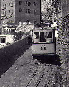 Tranvia de Granada- tramo de cremallera