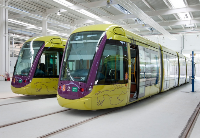 Tranvia de Jaén , talleres y cocheras de Vaciacostales