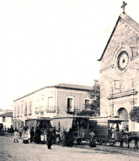 Tranvia de Marmolejo, año 1915