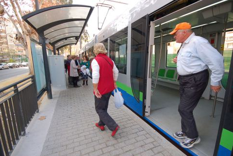 Tranvia de Velez-Málaga, foto Mikel Iturralde (Treneando)