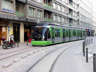 Tranvia de Vitoria , Diciembre 2008, Foto Jose Maria Olaizola