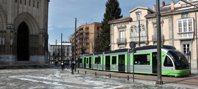 Tranvia de Vitoria , Unidad Urbos 2 , foto Caf