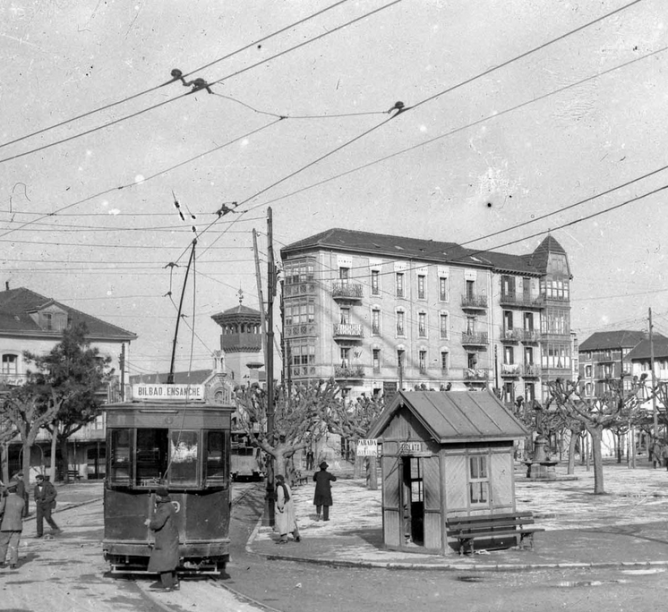 Tranvia en Getxo