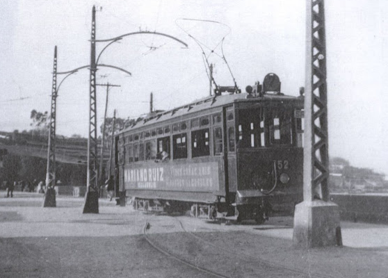 Tranvia nº 52 de Coruña a Sada, fotografo desconocido