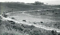 Tren de la Cantera de los Guijos , año 1929, fondo APG