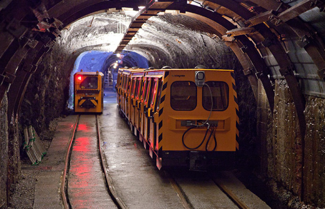 Tren minero de El Cadaviu