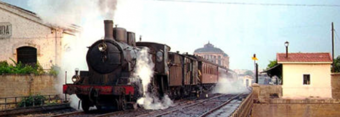 Tren saliendo de la estación de Lérida Archivo CEHFH