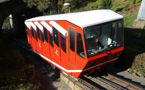 Unidad del Funicular de Archanda, foto Joseba Barrio Ezquerra