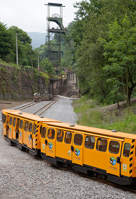 Unidad del tren del Valle de Samuño