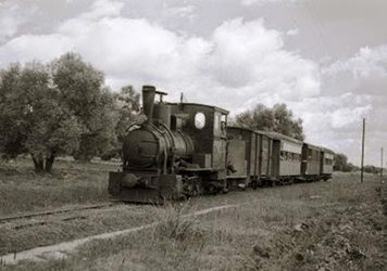 Valdepeñas a Puertollano , foto Trevor Rowe, fondo MVF-Euskotren