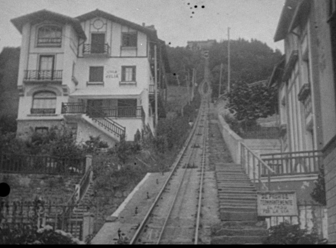 Via del Funicular del Monte Igueldo en San Sebastian , foto Nestor Basualdo