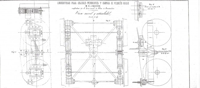 carro anterior de la locomotora Vaessen