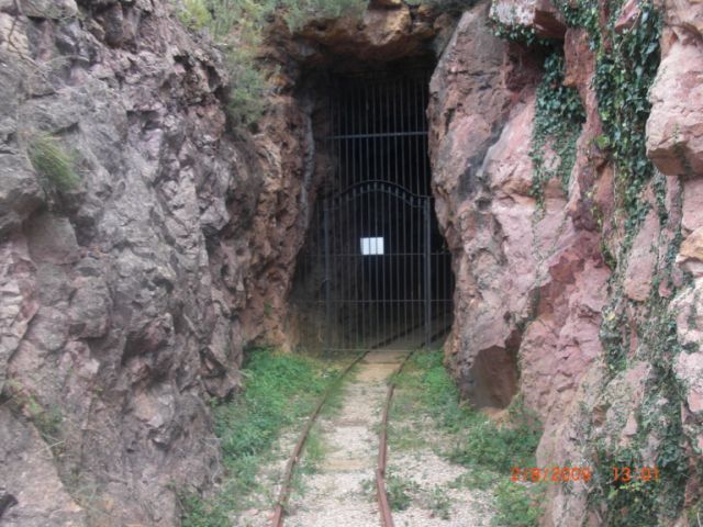 Bocamina, en minas de Culla, foto Miguel Bernat Armiño