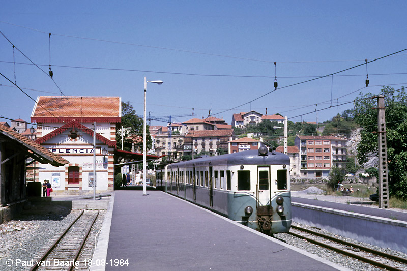 Estacion de Plencia, año 1984, 