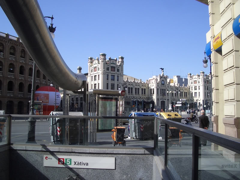 Metro de Valencia , estacion de la calle Xativa, foto: Juan Peris Torner