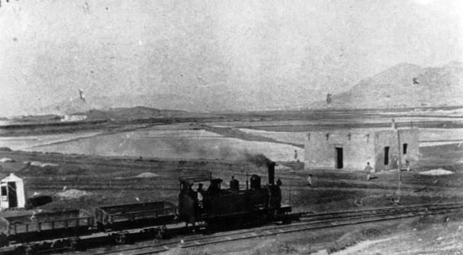 Ferrocarril de Mazarron al puerto, fotografo desconocido, Fondo : 