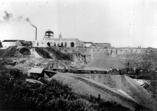 Mina Caridad , año 1909, fondo : Javier Bernal