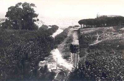 Tranvia en el año 1900