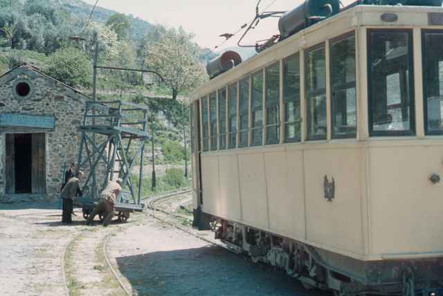 Tranvias de Granada al Charcón, abril 1972