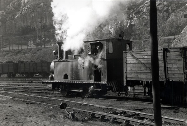 Locomotora "Vegabarrio" , marzo 1968, foto: Ferran Llauradó