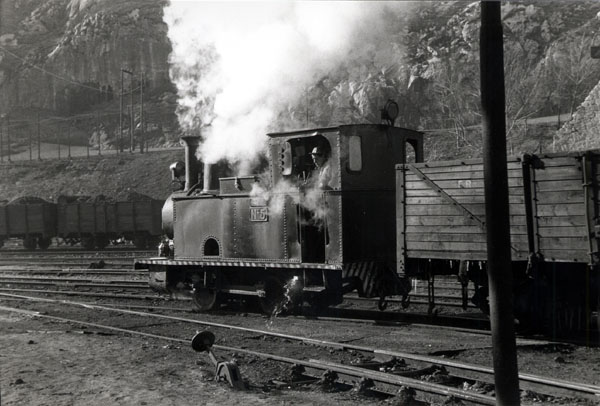 Locomotora "Vegabarrio" , marzo 1968, foto: Ferran Llauradó