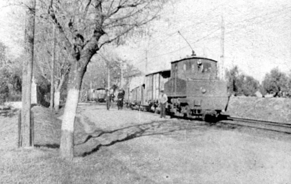 La Loma, tren en linea, 