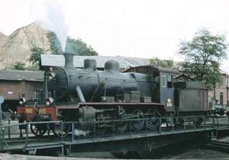 Locomotora de Vapor en Guadix