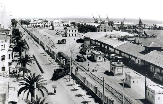 panoramica del puerto de Castellón