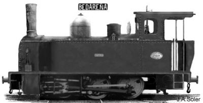 Locomotora "Bedareña" 030T , foto J. A. Alonso