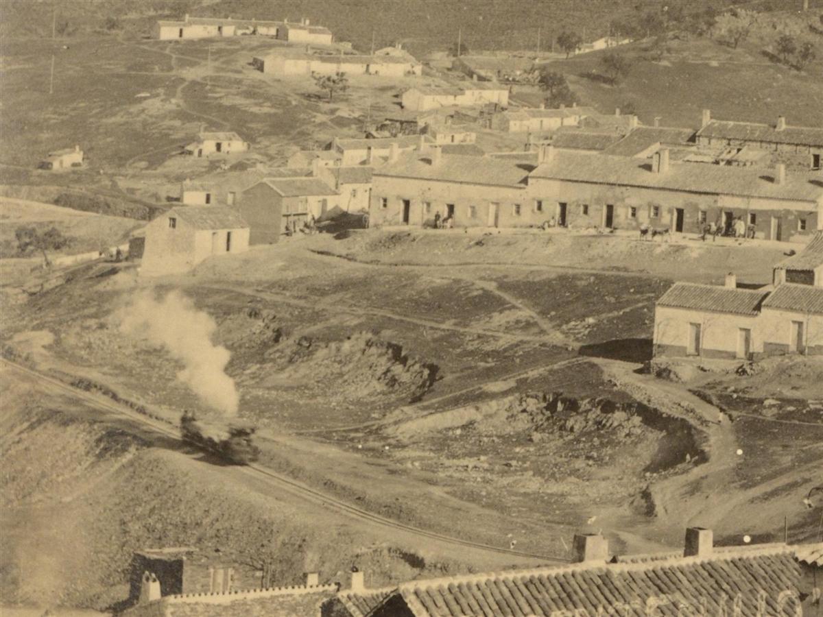 Panoramica del poblado de minas de El Centenillo