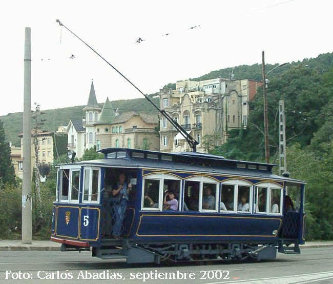 Tranvia nº 2, septiembre 2002, Foto Carlos Abadias Mata