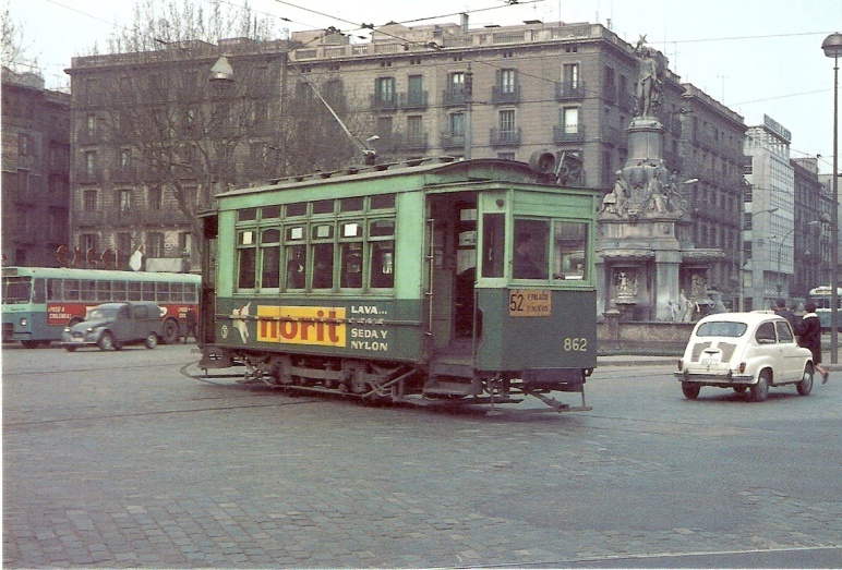 Tranvias de Barcelona nº 862