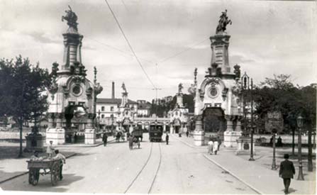 Tranvia de San Sebastián c. 1920, fondo: Fototeca Kutxa