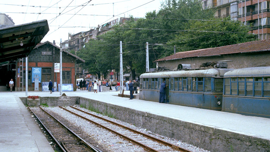 Estacion de Amara en San Sebastián, 