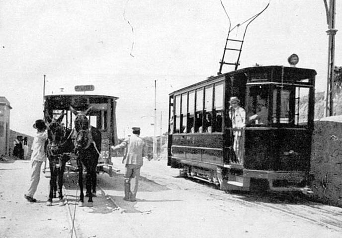  de tracción en Tranvias de Palma, autor desconocido, fondo: Carlos Olmo