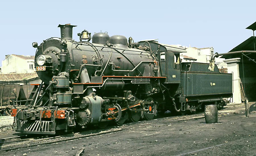 Locomotora Baldwin rodaje 140