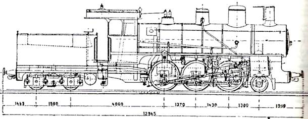 Locomotora Mafei tipo Engert, 