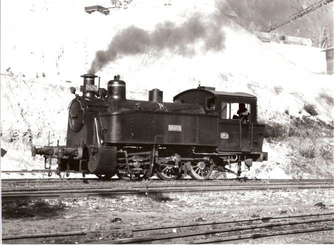 Locomotora nº 9 , Foto del Rio