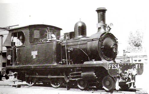 Locomotora nº 1 , Hunslet, abruil 1961, foto: Trevor Rowe