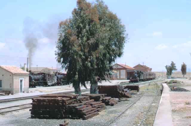 Almendricos, panoramica de la estación