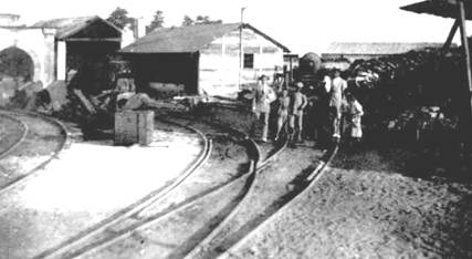 oficinas del ferrocarril en Minas del Peñoncillo