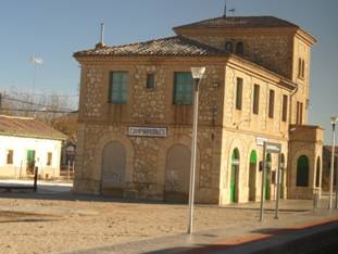 Estacion de Camporrobles, Diciembre 2010, foto: Juan Peris Torner