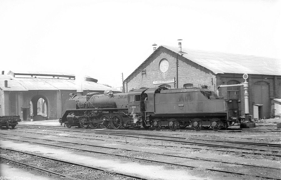 Pamplona, deposito de locomotoras