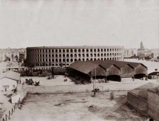 almacenes de la primitiva estación del AVT en Valencia