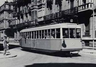 San Sebastian a Hernani, año 1944, 